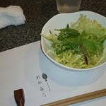 Umi No Bisutoro Okamura - ランチのサラダ