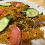 アイエヌキッチン - マトンビリヤニ…税込900円