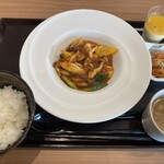 CHINESE DINING 瑞 - 魚香魷花【イカのチャイニーズスパイシー炒め】