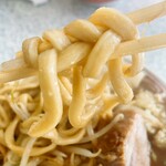 中華そば土屋商店 - 食べ応えありの自家製極太麺