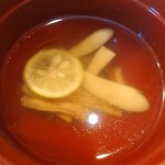 じもや - 松茸入お吸物