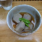 金田 - 里芋煮付　590円