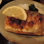 旬菜織部 - 2014.4鯖塩焼と出し巻き定食