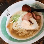 自家製麺 麺屋 利八 - 冷やしらぁめん塩（1000円）