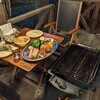 karuizawa roguhotelu shiozawa nomori - 夕食はテラスでBBQ♪