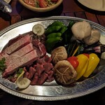 karuizawa roguhotelu shiozawa nomori - 信州和牛３種の揃い踏み♪