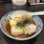炭火焼鳥吉平 - 揚げ出し豆腐