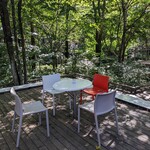 ハーベスト ナガイファーム - 木陰は涼やかです♪