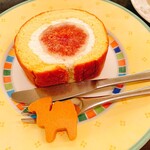 森のらくだ - いちじくロールケーキ