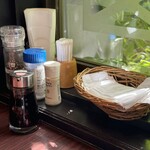 峠のわが家 - テーブルセット