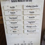 ハーベスト ナガイファーム - メニューボード