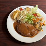 峠のわが家 - ハンバーグ[950]4
