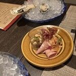 四ツ橋・新町 牡蠣と肉たらしビストロAKIRA - 