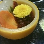 夕食(イカソーメン)