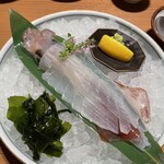 博多もつ鍋 前田屋 総本店 - イカの活き造り