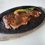レストラン香取 - サービスステーキ(デミソース) 2024/4/15