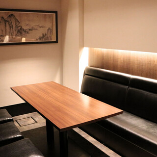 【個室完備】接待やご宴会にも使える落ち着いた空間