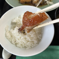 一つ木竹林草 - ご飯は少なめにして貰いました