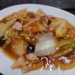 中華工房五色園 - 令和6年9月 ランチタイム(11:00〜14:00)
ワンコインランチ 税込500円
八宝菜、サラダ、ライス、スープ