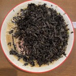 和風とんこつ たまる屋 - たまる屋ラーメンの岩のりラーメン