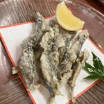 宴庵 ふるや - 小アジの唐揚げ
