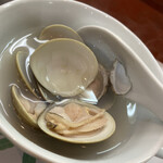宴庵 ふるや - あさりの酒蒸し