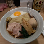 貝出汁 中華そば 竹祥 - 