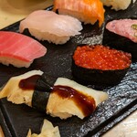 千代田鮨 - 料理写真:「玉手箱」寿司10貫のセット