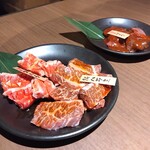 焼肉 五苑 - アバラ&ハラミ&レバー