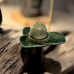 apothéose - ◉野菜のアミューズ(泉州水茄子の田楽)