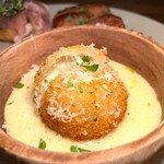 ミックス テイスト - 鯛と枝豆のコーンエスプーマ