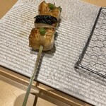 焼き鳥 茂 東桜 - 九条ネギ入りの？