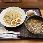 つけ麺　いちりん - つけ麺　並盛り200g 、味玉、メンマ
