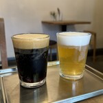 お菓子と麦酒 - 飲み比べセット（700円）