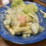 食堂 平和の家 - ◉ マカロニサラダ　200円（税込）