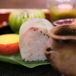 壽山 - アジ棒寿司