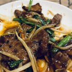 四川料理 蜀香園 - ニラレバ炒め