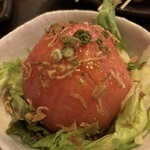 鶏一 - めちゃ大きい冷やしトマト