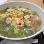 冨士乃屋 - 蝦仁湯麺¥980