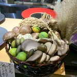 別邸 なかたけ 縁 - 中秋の名月に秋の味覚をいただく