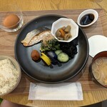 ブランチパーク - 卵かけご飯定食　1,430円(税込)