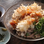 ・Specialty! Cold grated soba (recommended!)