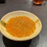 イル アオヤマ - いくらにコンソメのジュレ