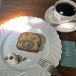 喫茶 ミトン - 栗のケーキ