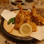四季の味 喜膳 - フグの唐揚げ