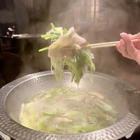 熟成焼肉 マルニク - 野菜と一緒に食べると美味しい