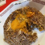 末廣ラーメン本舗 高田馬場分店 - 卵黄いい感じ。