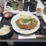 とんかつととろろ膳 かつ麦 - 夏のさっぱりとんかつ(中) 1,580円