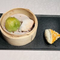 中国飯店 富麗華 - 香港式点心三種盛り合わせ