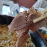 肉そば すみどや - チャーシュー（肩ロース）